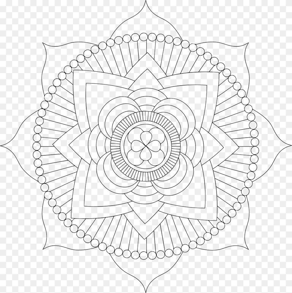 Lotus Mandala 78 Rpm Deutsche Grammophone, Gray Png