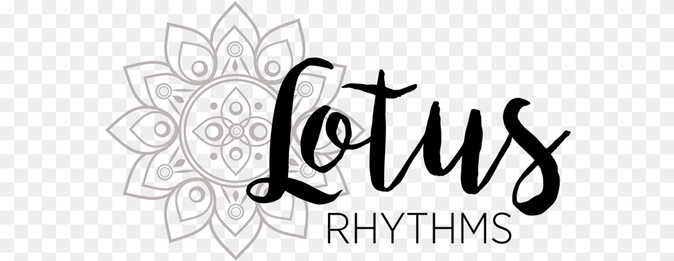 Lotus Rhythms Logo Calligraphy, Art, Animal, Bird Free Transparent Png