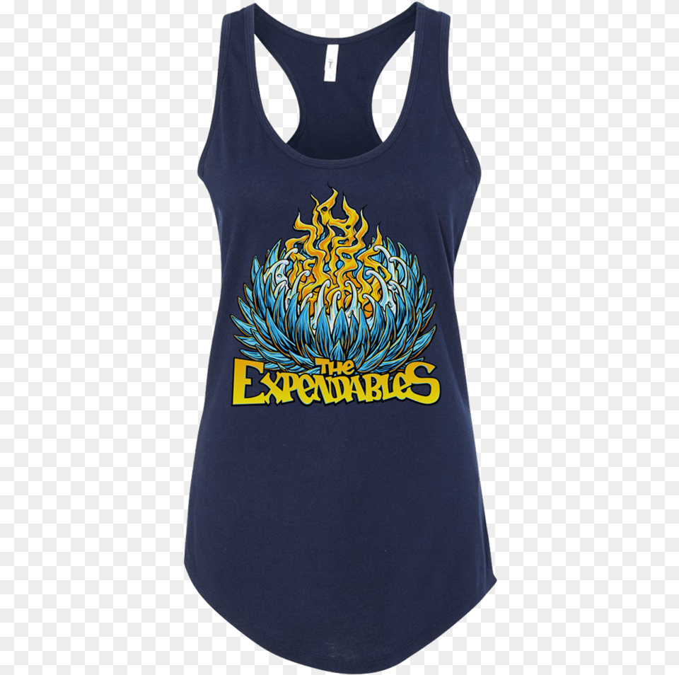 Lotus Tank Sleeveless Shirt, Clothing, Tank Top Free Png Download