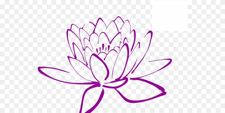 Lotus Tattoos Clipart Magnolia Green Lotus Flower Fiore Di Loto Stilizzato, Dahlia, Plant, Purple, Chandelier Png Image