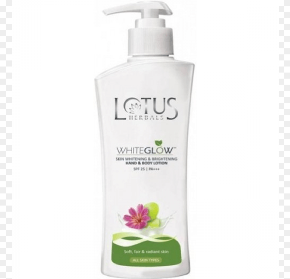 Lotus White Glow Hand Body Lotion 300ml Liquid Hand Soap, Bottle, Shampoo, Cosmetics, Perfume Free Png