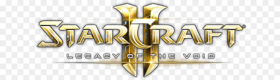 Lotv Starcraft 2 Legacy Of The Void Logo, Weapon, Cross, Symbol Png Image