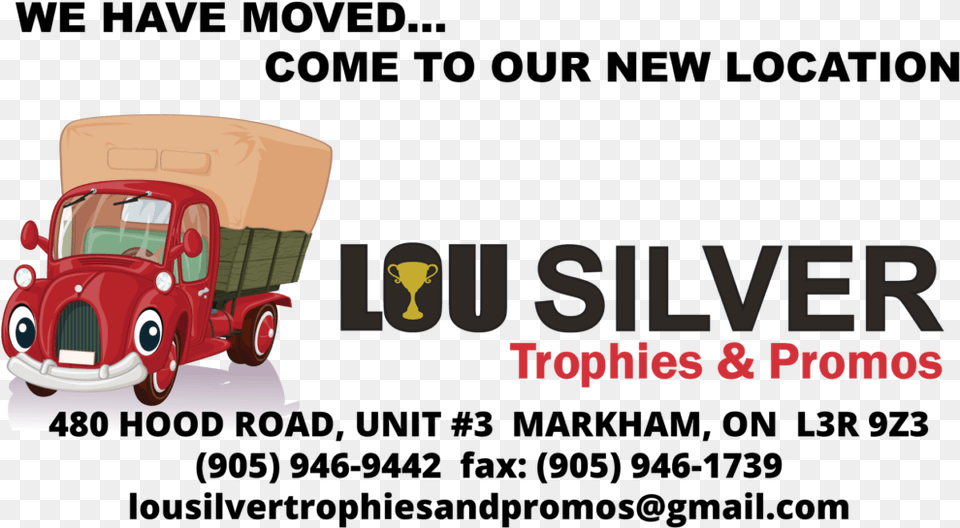 Lou Silver Trophies, Transportation, Vehicle, Moving Van, Van Free Png