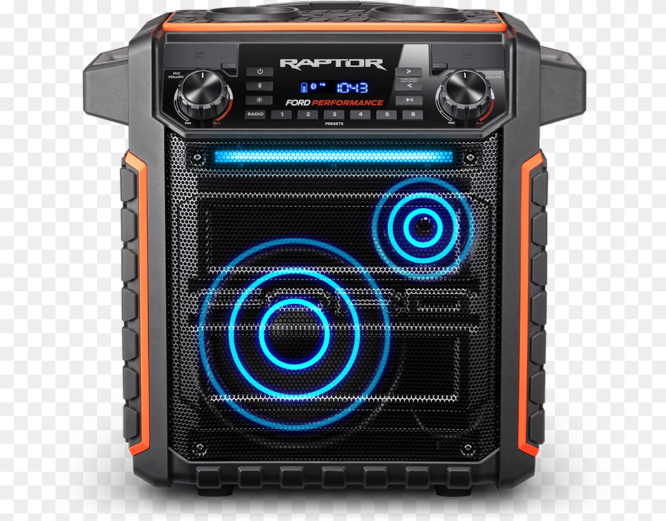 Loud And Clear Ion Ford Raptor Wireless Water Resistant Speaker, Camera, Electronics, Stereo Png
