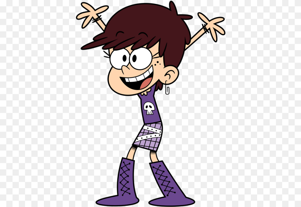 Loud House Luna Loud, Book, Comics, Publication, Cartoon Free Png Download