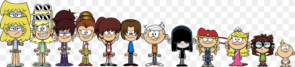 Loud House Pixel Art, Person, Face, Head, Book Free Png