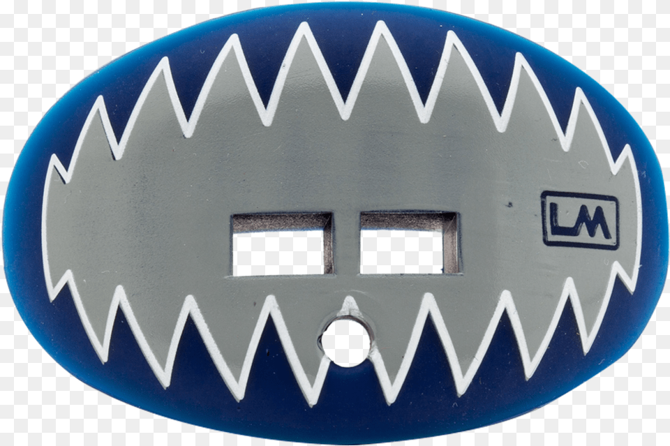 Loud Mouth Guards Shark Teeth Emblem, Accessories, Buckle, Road Sign, Sign Png Image