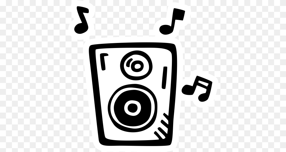 Loud Music Sound Speaker Party Icon Speaker Playing Music Icon, Electronics Free Png Download