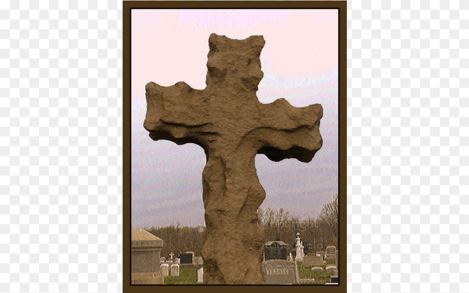 Louden Park Cemetery Rugged Cross Cross, Symbol Png Image