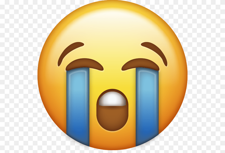 Loudly Crying Emoji, Sphere, Clothing, Hardhat, Helmet Free Png Download