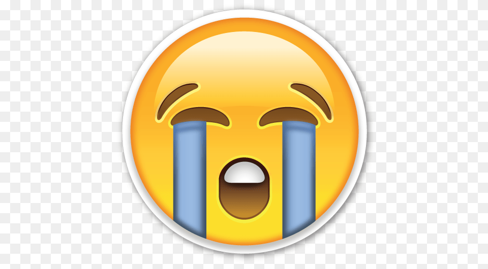 Loudly Crying Face, Logo Free Png Download