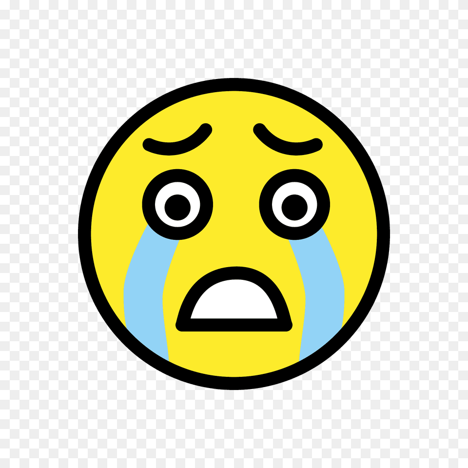 Loudly Crying Face Emoji Clipart, Head, Person Png