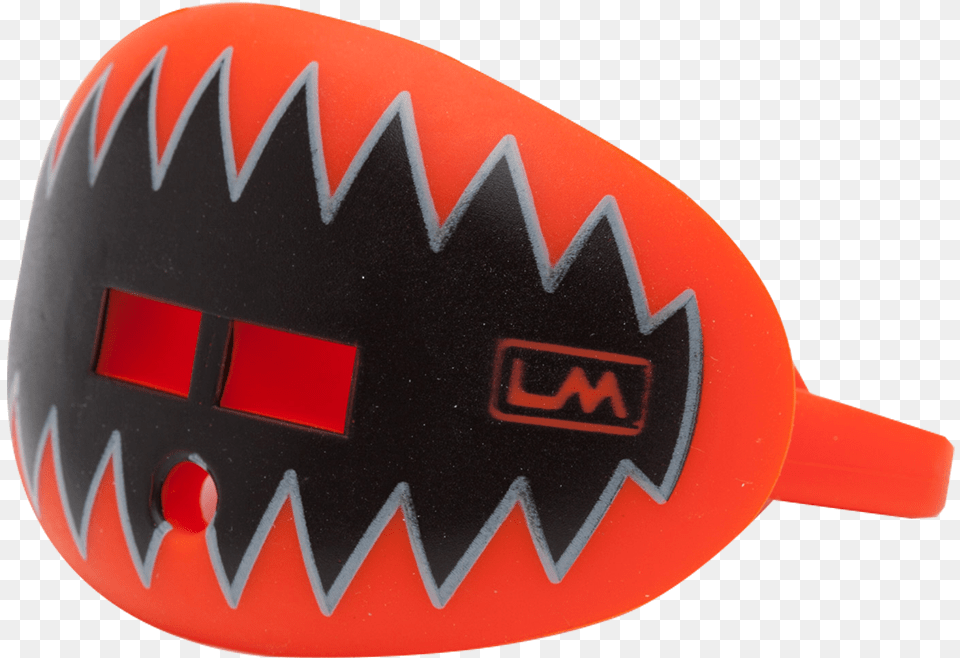 Loudmouthguards Shark Teeth Bengal Orange Inflatable, Maraca, Musical Instrument, Racket Png