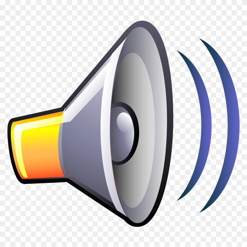 Loudspeaker Clipart, Electronics, Lighting, Speaker, Ammunition Png Image