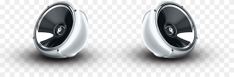 Loudspeaker Speakers Metallic Computer Speaker Electronics Round White Speakers, Machine, Wheel Png Image