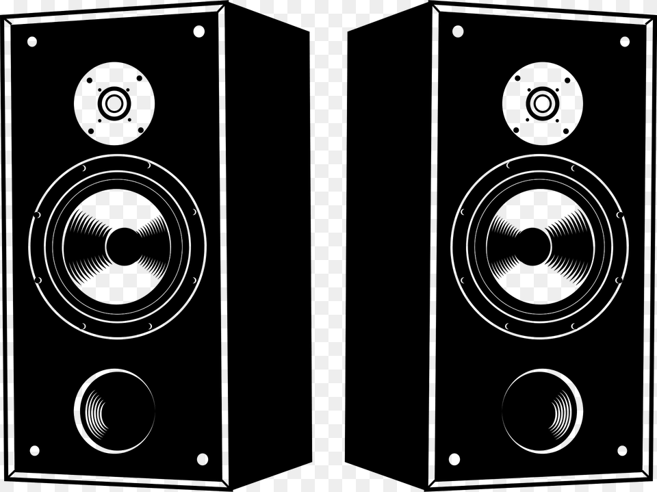 Loudspeakers Clipart, Electronics, Speaker Free Png Download