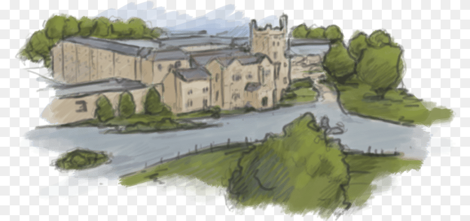 Lough Eske Walking Map Estate, Architecture, Building, Castle, Neighborhood Free Png