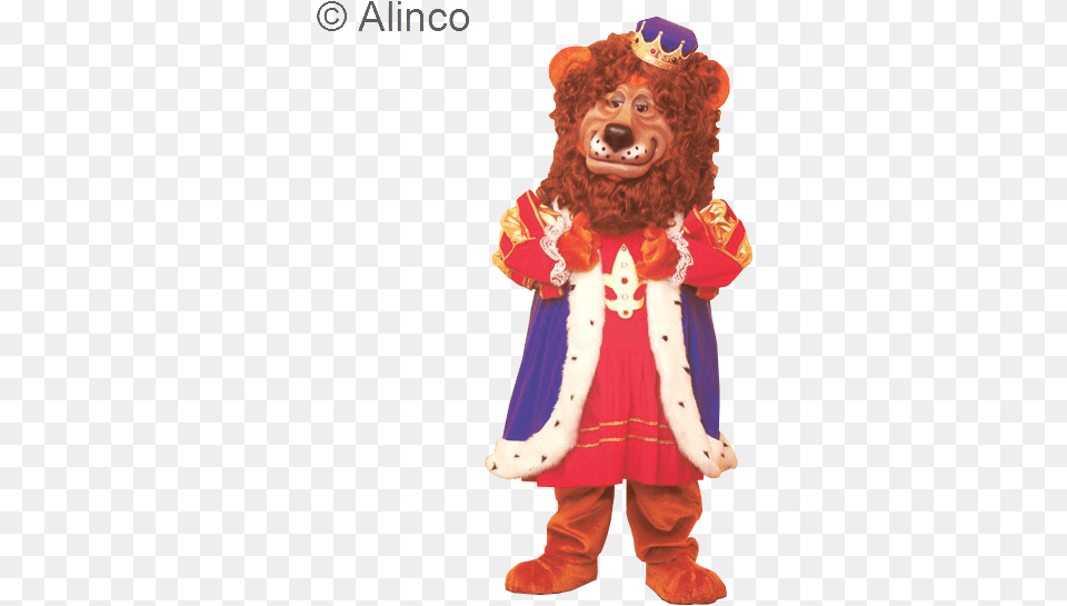 Louie Lion Mascot Costume Teddy Bear, Clothing, Person, Child, Female Png