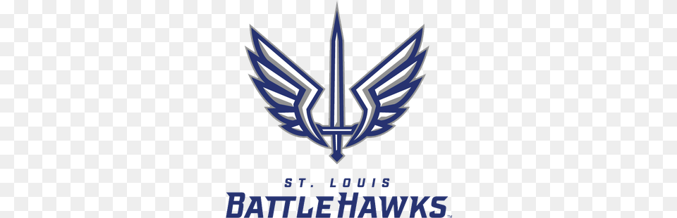 Louis Battlehawks Logo St Louis Battlehawks, Emblem, Symbol, Weapon Png