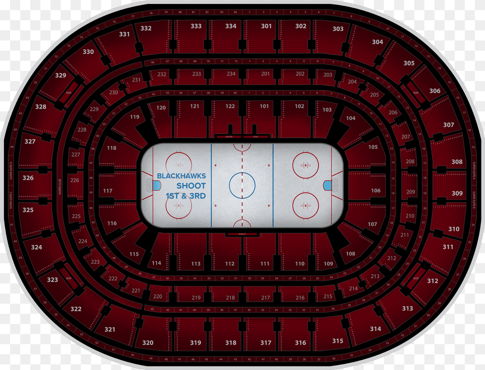 Louis Blues At Chicago Blackhawks At United Center Chicago, Cad Diagram, Diagram Png Image