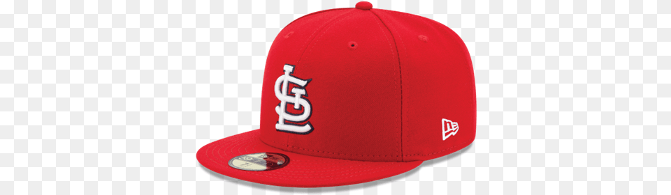 Louis Cardinals New Era Red Game Authentic Collection Cardinals Hat, Baseball Cap, Cap, Clothing, Hardhat Free Transparent Png