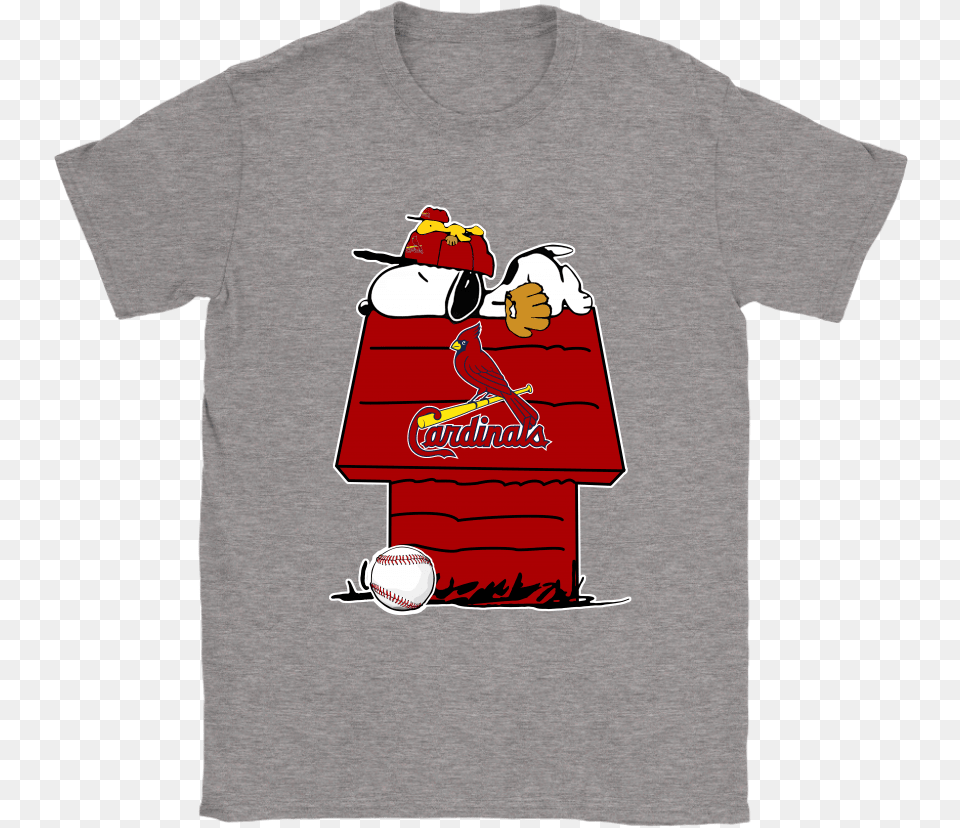 Louis Cardinals Snoopy And Woodstock Resting Together Funny Snoopy Halloween, T-shirt, Clothing, Sport, Ball Png