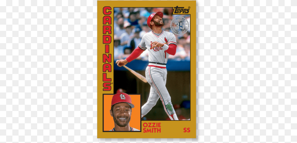 Louis Cardinals Team Set 14 Baseball Cards 2019 Topps Ozzie Smith, Athlete, Ballplayer, People, Team Sport Free Png