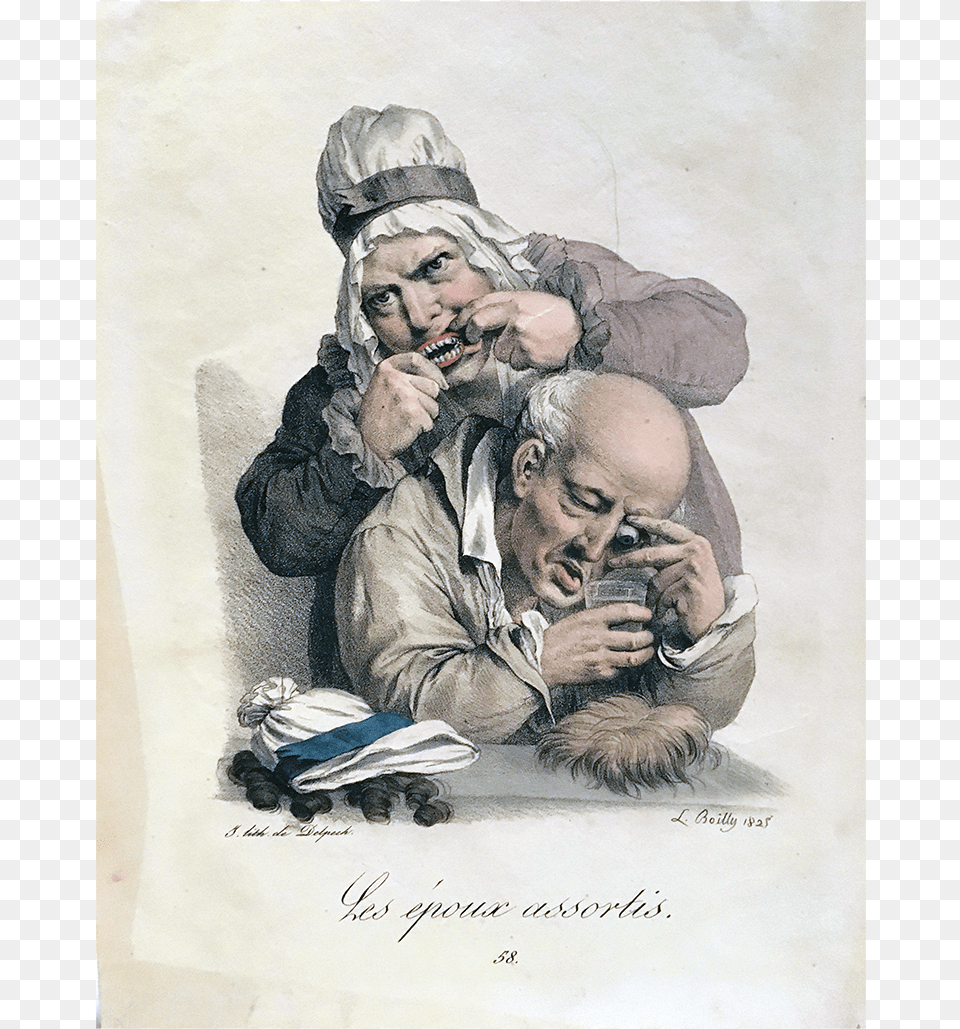 Louis Leopold Boilly 1761 1845 French Artist Les History Of Old Age Book, Portrait, Art, Photography, Face Png