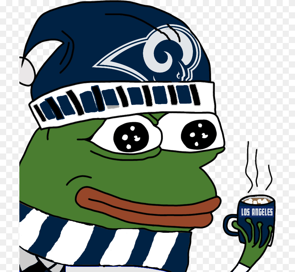 Louis Rams 8 X10 Pepe The Frog Raiders, Cap, Clothing, Hat, Baby Png