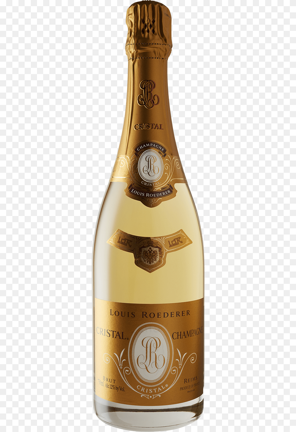 Louis Roederer Champagne Cristal Brut, Alcohol, Beer, Beverage, Liquor Free Transparent Png