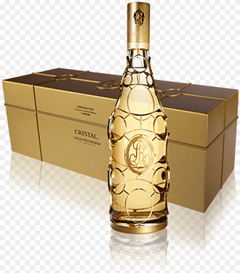 Louis Roederer Cristal 2002, Bottle, Alcohol, Beverage, Liquor Free Png Download