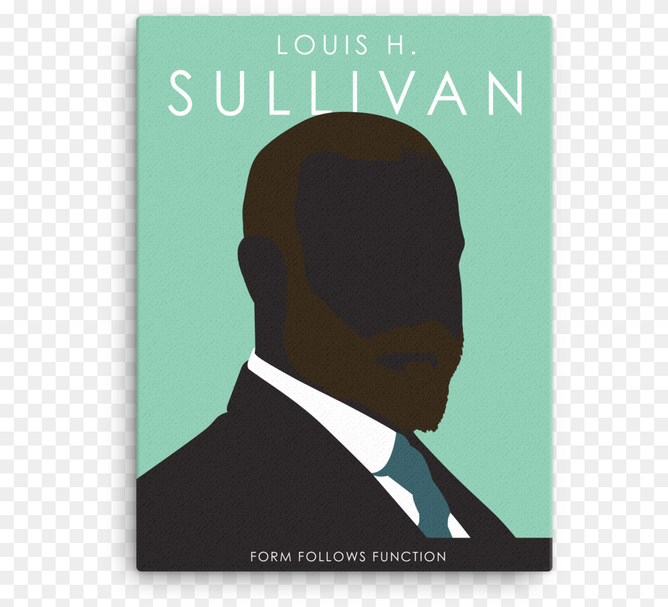 Louis Sullivan Canvas Gentleman, Publication, Book, Person, Man Free Png Download