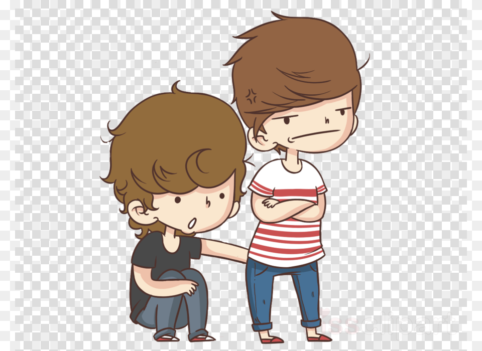 Louis Tomlinson Desenho Clipart One Direction, Baby, Person, Face, Head Png