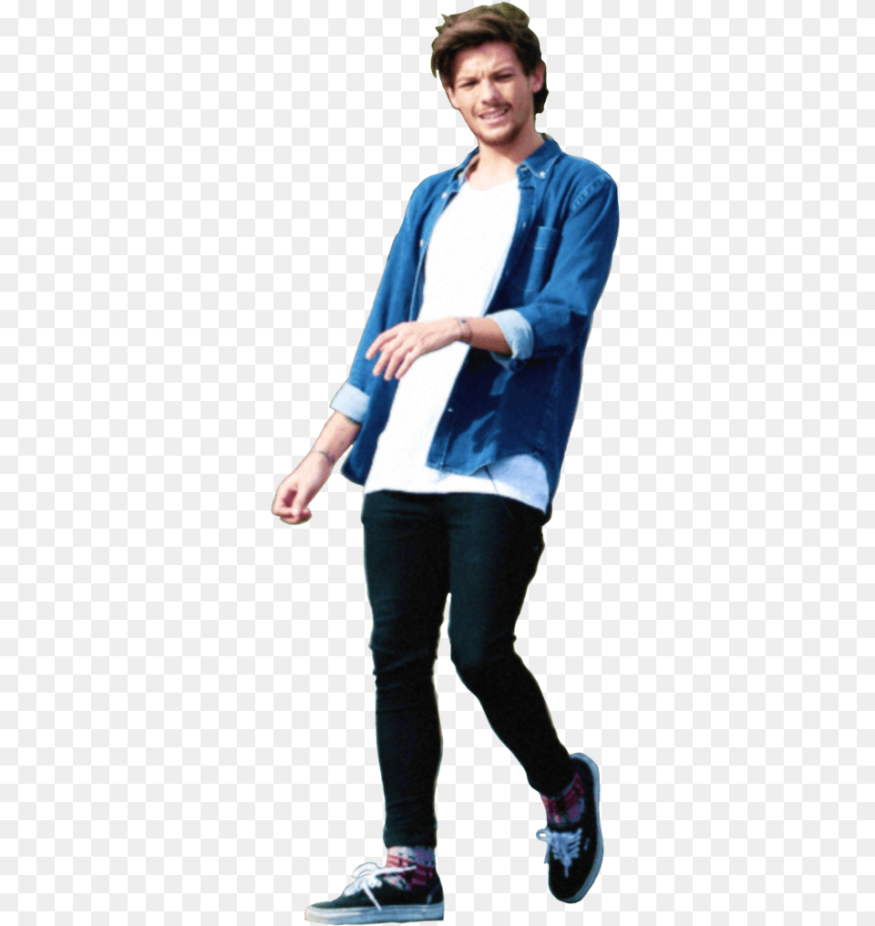 Louis Tomlinson Louis Tomlinson Full, Boy, Sneaker, Sleeve, Shoe Free Png Download