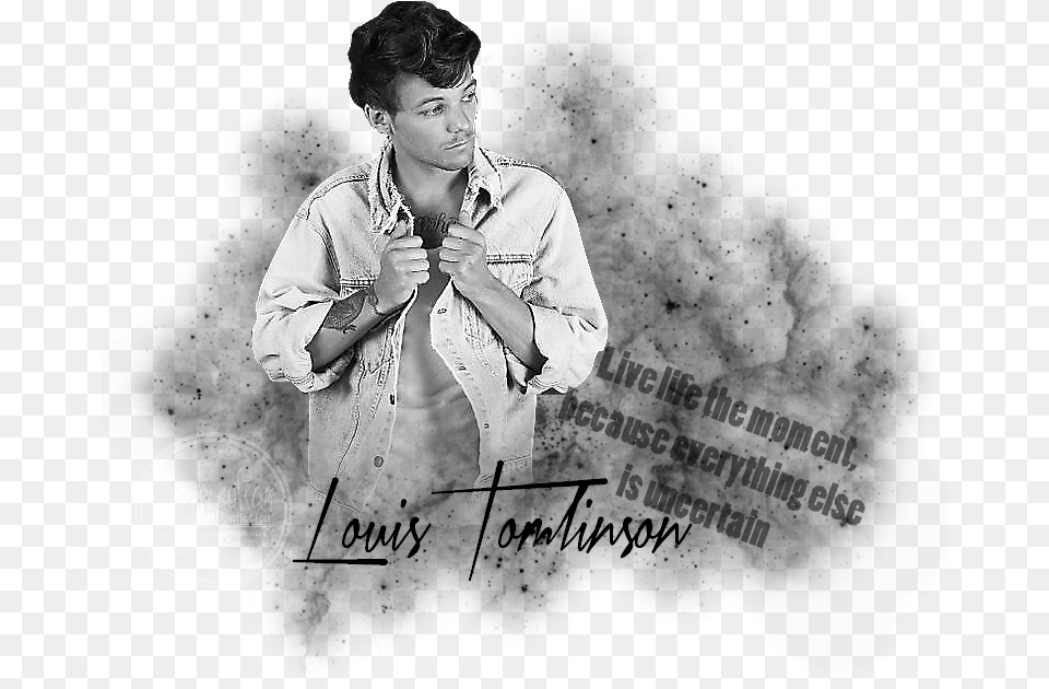 Louis Tomlinson One Direction, Person, Photography, Microphone, Portrait Free Transparent Png