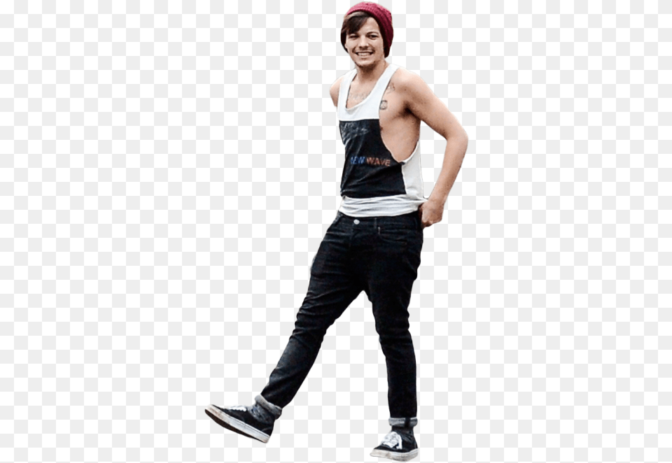 Louis Tomlinson Onedirection Photo Shoot, Cap, Clothing, Pants, Hat Free Png