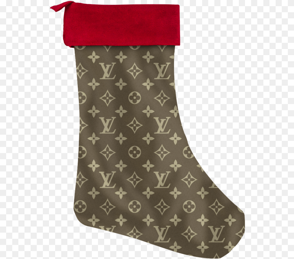 Louis Vuitton Christmas Stocking Purple Louis Vuitton Background, Clothing, Hosiery, Gift, Christmas Decorations Free Transparent Png