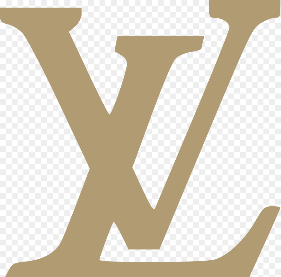 Louis Vuitton Clipart Transparent Gold Louis Vuitton Logo, Text, Furniture Png