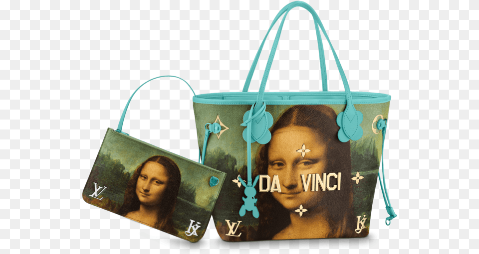 Louis Vuitton Collaborates With Famed Artist Jeff Koons, Accessories, Bag, Handbag, Purse Free Png Download