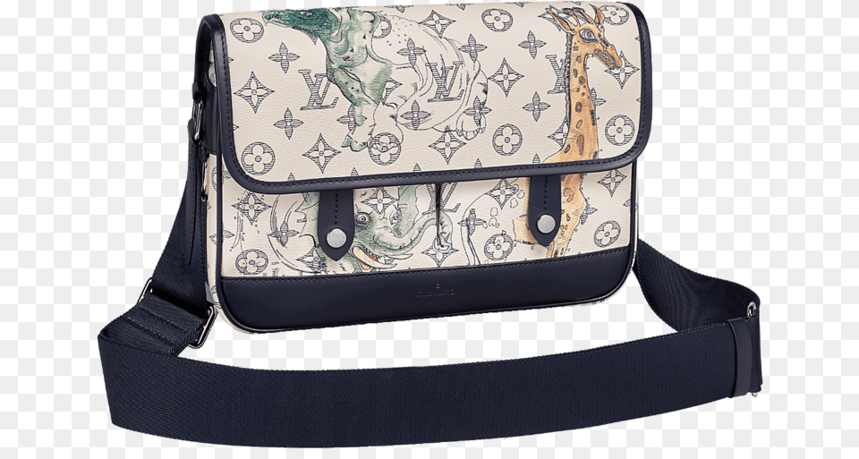 Louis Vuitton Lion Messenger Bag, Accessories, Canvas, Handbag, Purse Free Transparent Png