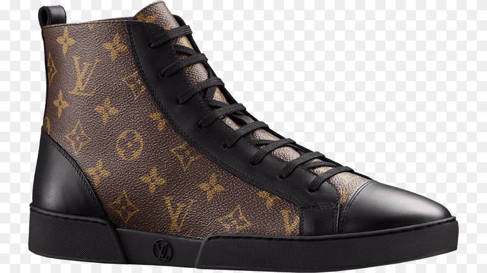 Louis Vuitton Match Up Sneaker Boot 39cacao39 Louis Vuitton Sneakers High, Clothing, Footwear, Shoe Png Image