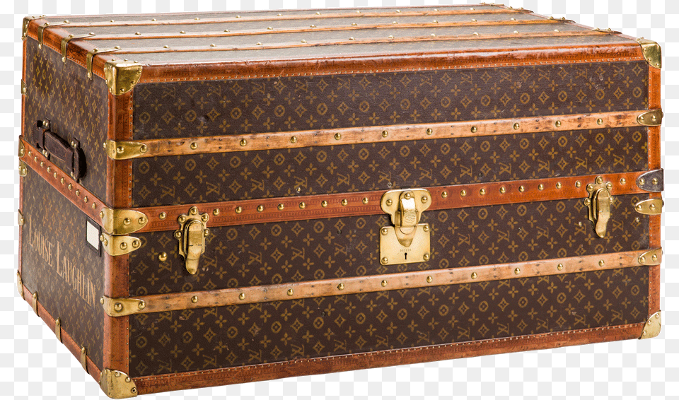 Louis Vuitton Original Trunk, Treasure, Box, Baggage Png