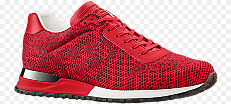 Louis Vuitton Run Away Red, Clothing, Footwear, Shoe, Sneaker Png