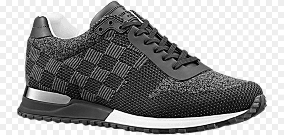 Louis Vuitton Run Away Sneaker 39charcoal39 Louis Vuitton Sneakers Men Black, Clothing, Footwear, Shoe, Running Shoe Png