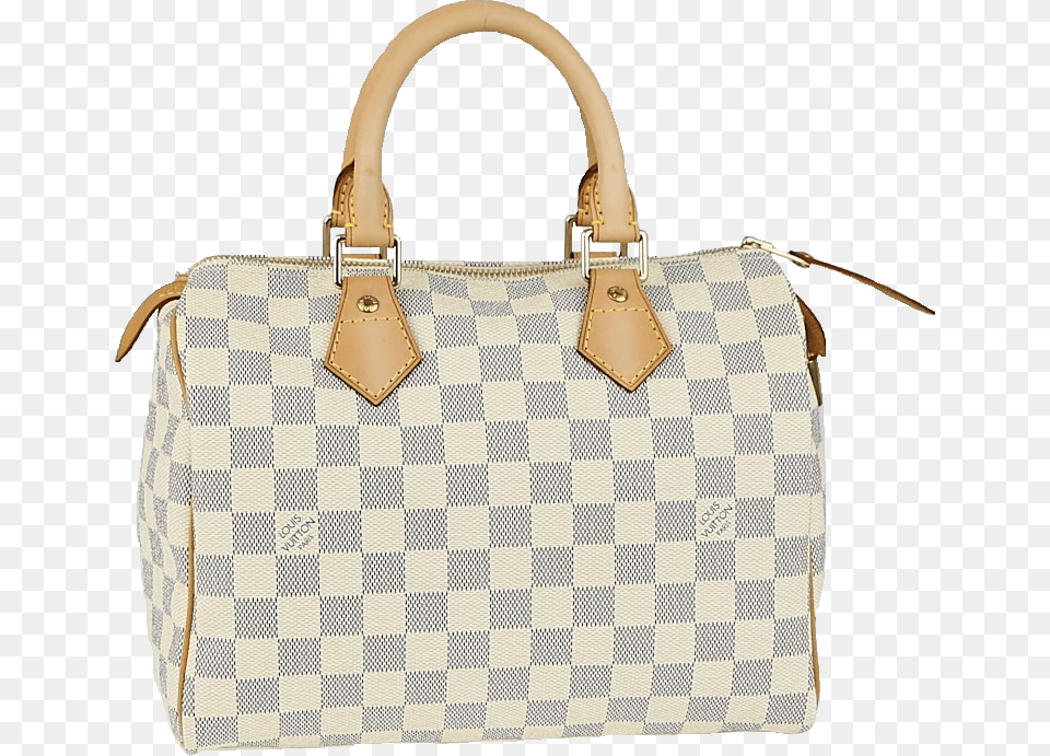 Louis Vuitton Speedy Damier Azur 25 Creamblue Louis Vuitton Azur Damier Canvas Speedy 25 Bag, Accessories, Handbag, Purse, Tote Bag Free Png