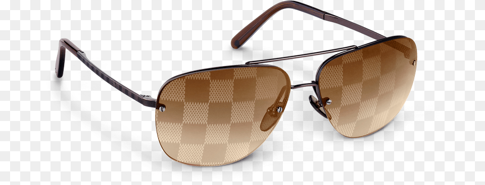 Louis Vuitton Sunglasses Men Damier, Accessories, Glasses Free Transparent Png