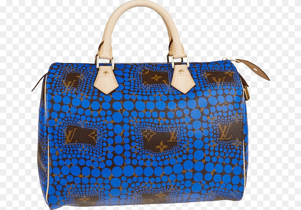 Louis Vuitton X Yayoi Kusama Speedy Monogram Waves Tote Bag, Accessories, Handbag, Purse, Tote Bag Free Transparent Png