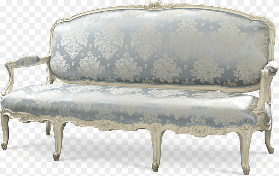 Louis Xv Settee By Jean Ren Nadal, Couch, Furniture, Bench, Home Decor Free Transparent Png