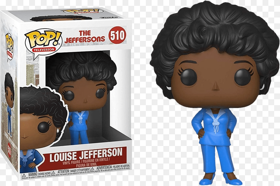 Louise Jefferson Pop Vinyl Figure Jeffersons Funko Pop, Baby, Person, Head, Face Free Transparent Png