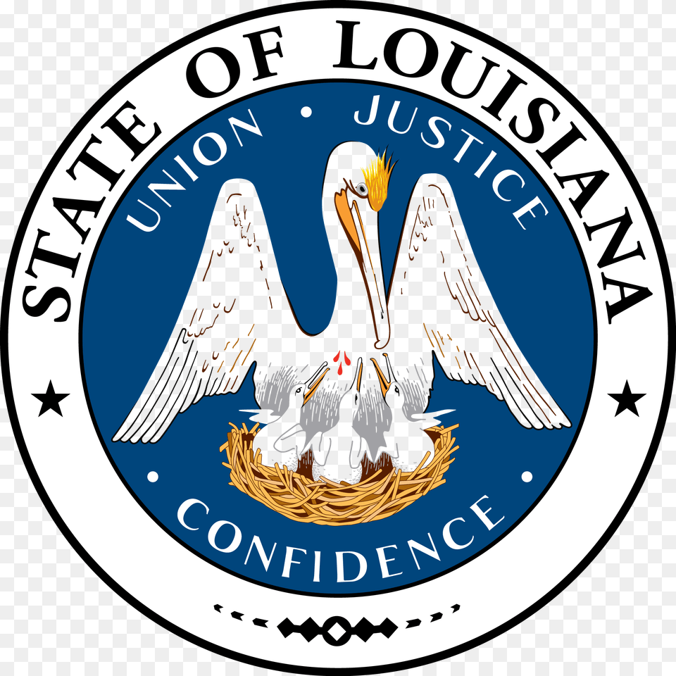 Louisiana Gov Louisiana Seal, Emblem, Logo, Symbol, Badge Png Image